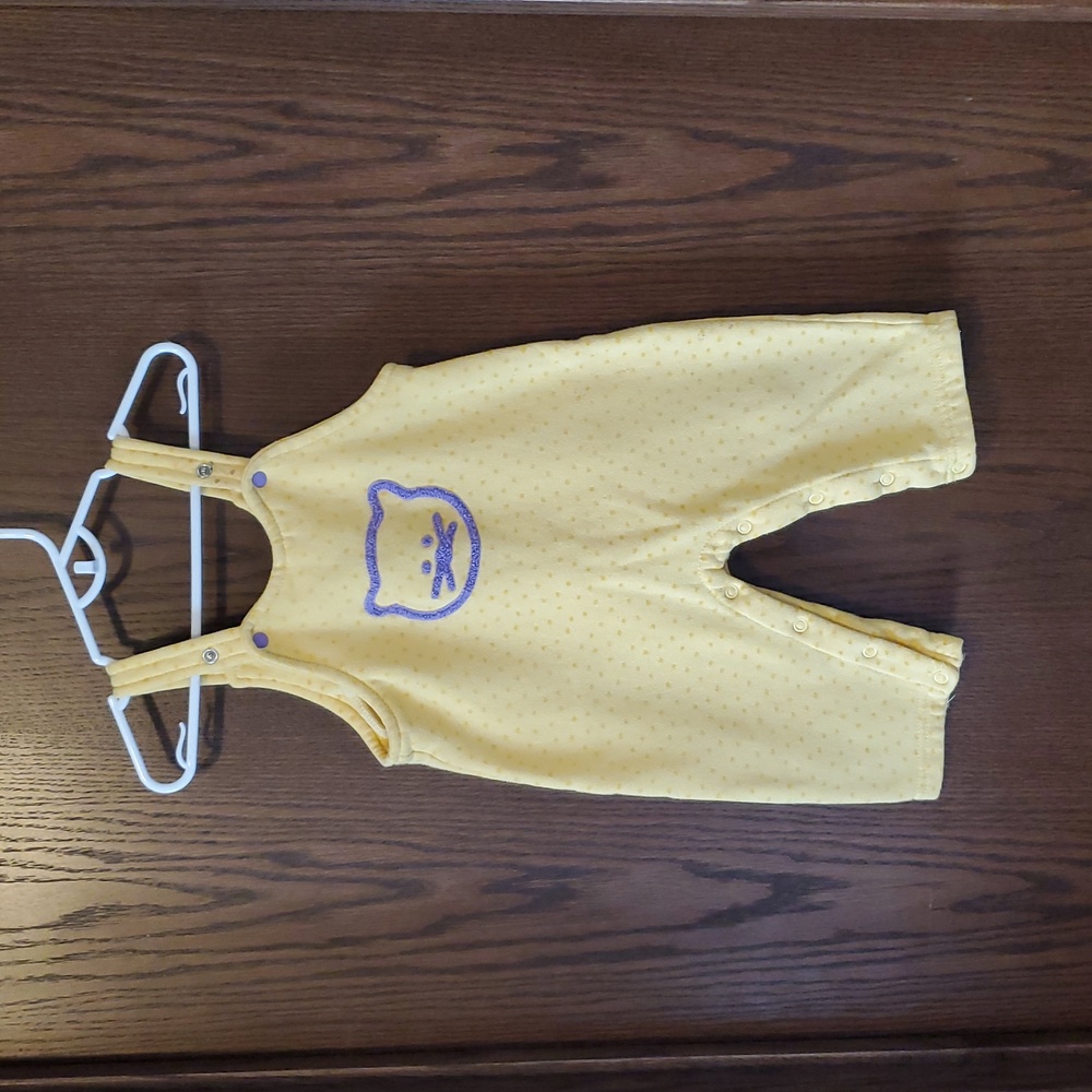 Vintage Simply Basic Overalls Size 12 Months